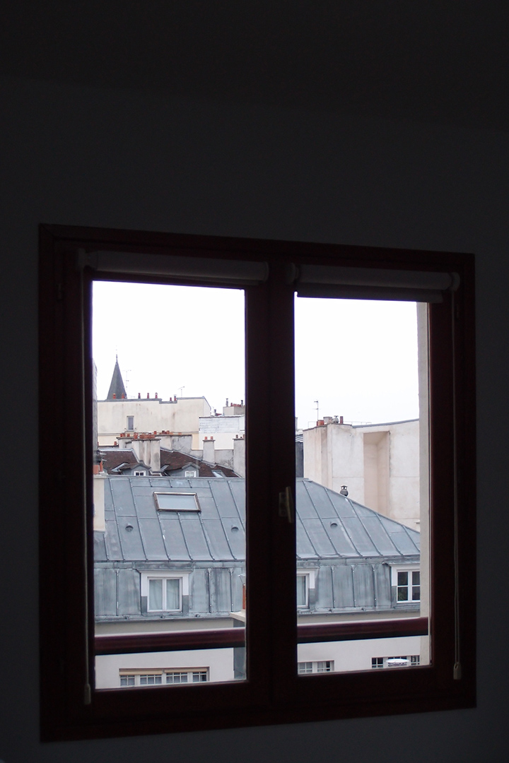 巴黎六區公寓窗景