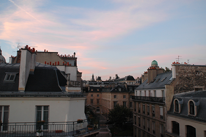 Hotel du College de France 窗景